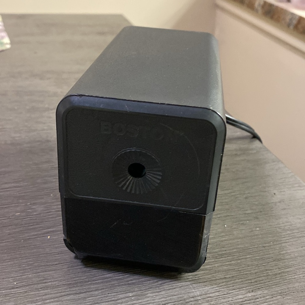 Black Electric Pencil Sharpener